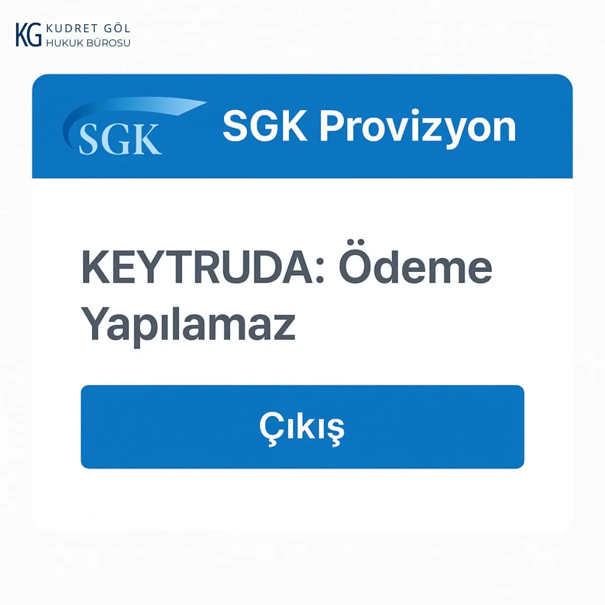 Keytruda SGK Davasi